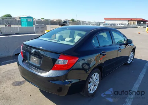 2012 Honda Civic Ex из США, поврежденный, VIN 19XFB2F89CE066748
